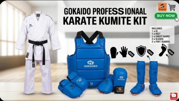 Gokaido Professional Karate Kumite Kit 屢 | Karate Fighting Gear